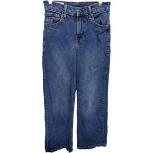 Gap High Rise Stride Wide Leg 90's Fit Denim Jeans Size 25 0R Oversized Baggy